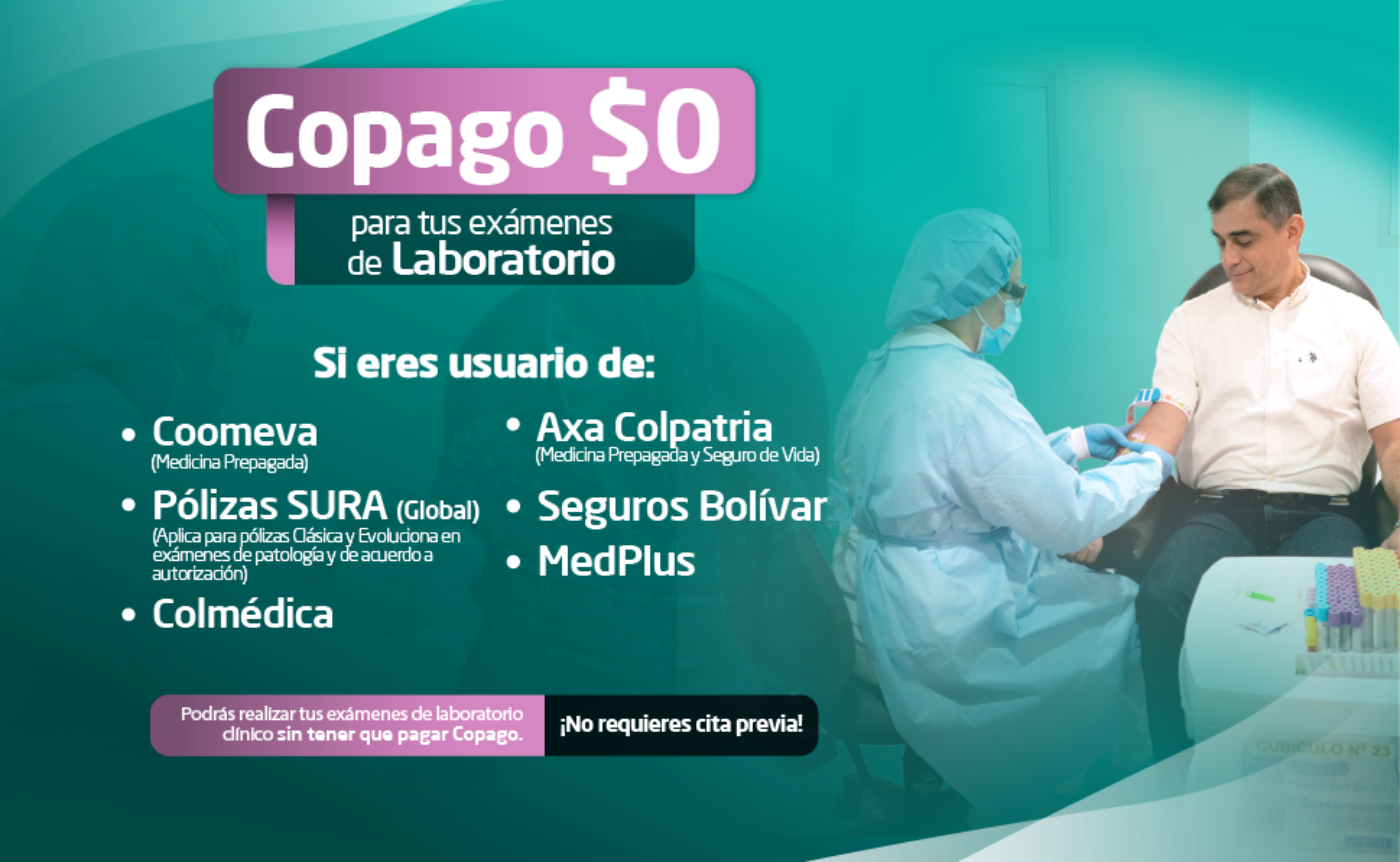 Copago 0 en tus exámenes médicos | Clínica Imbanaco